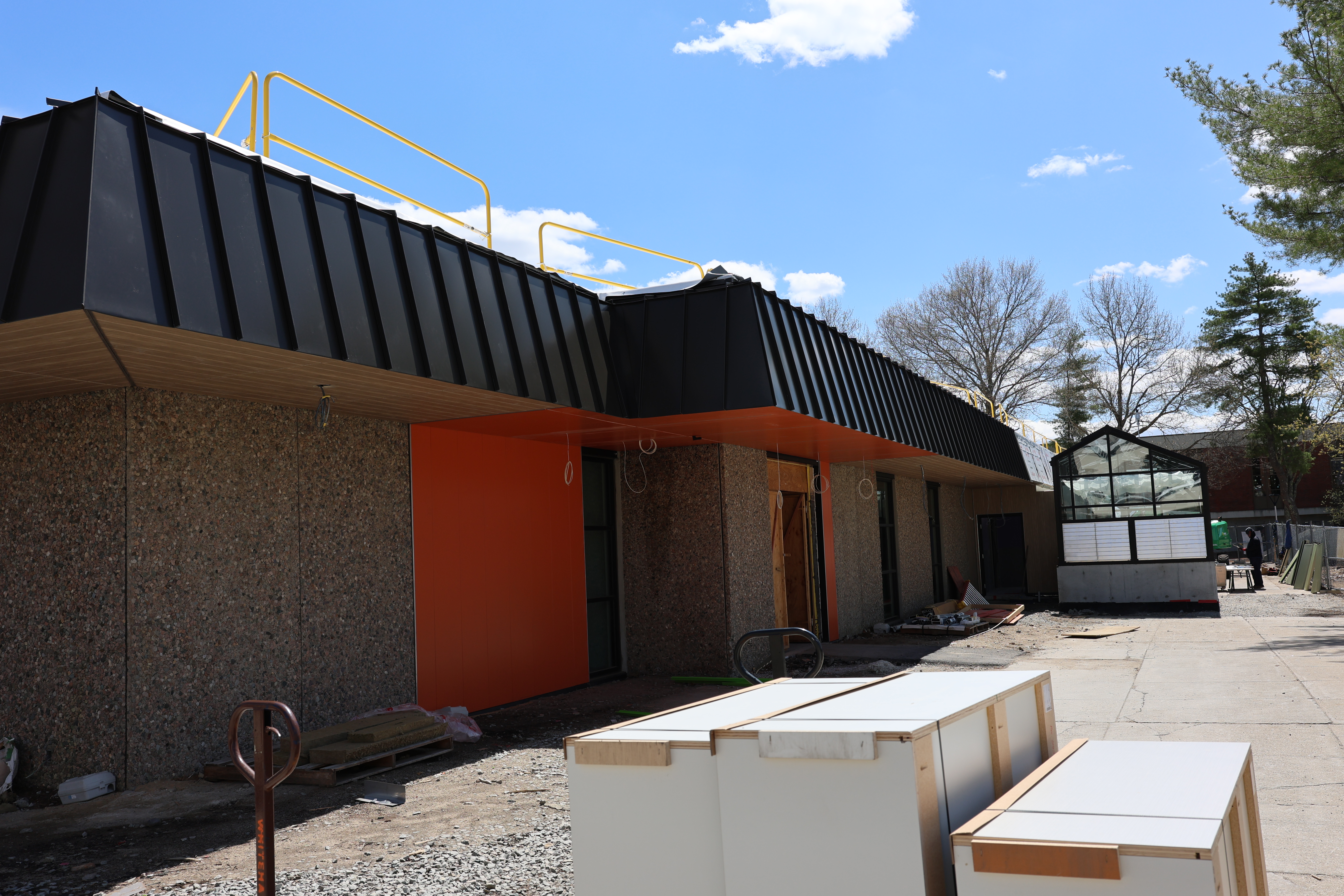 New Science building exterior.