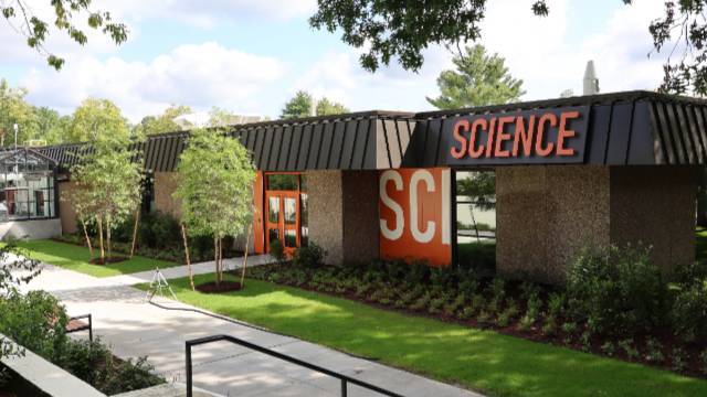 Exterior of Massasoit's New Science Building on its Brockton Campus
