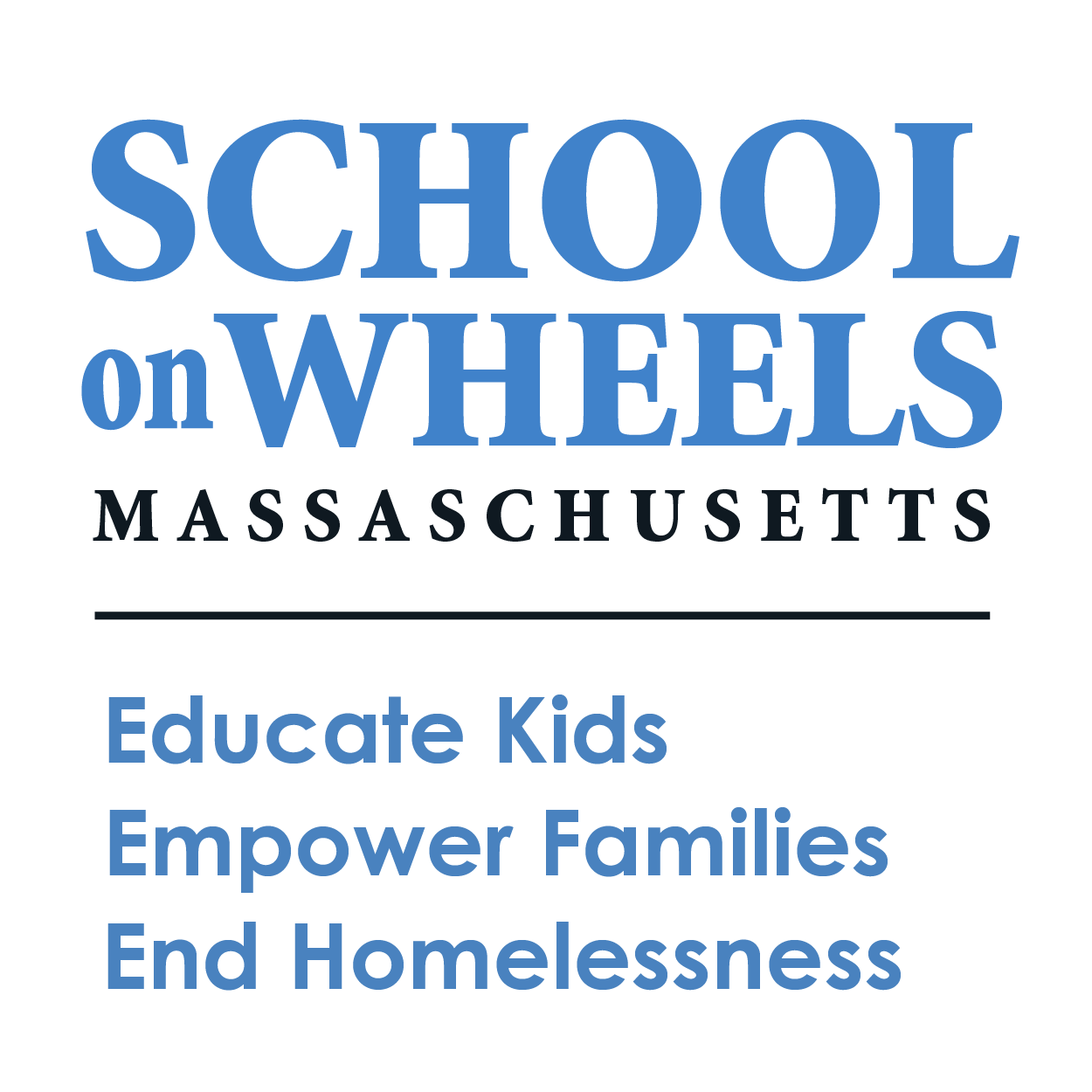 School on Wheels of Massachusetts logo