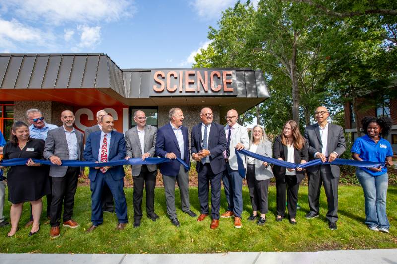 Exterior of Massasoit's New Science Building on its Brockton Campus