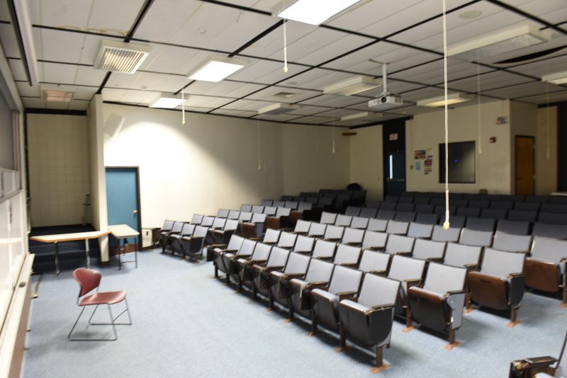 Lecture hall.